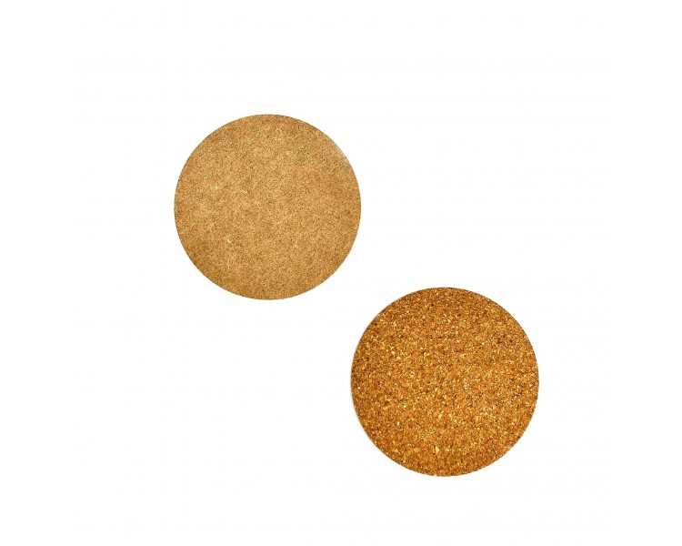 Sottobicchiere Tondo Sughero Legno 9cm Sottobicchiere Tondo Sughero Legno 9cm