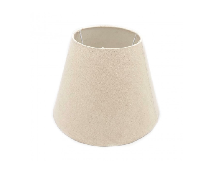 Paralume in Tessuto | Beige - 14x25x19cm Paralume in Tessuto | Beige - 14x25x19cm