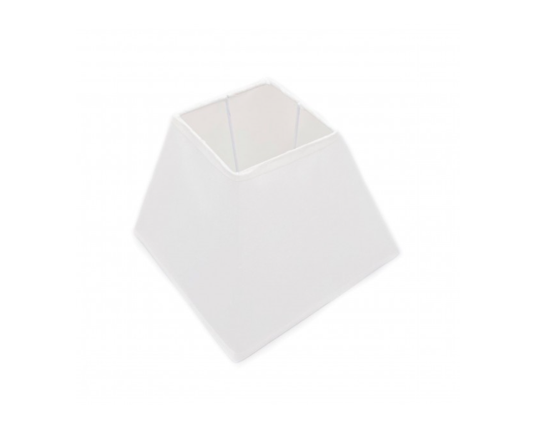 Paralume in Tessuto| Bianco - 11,5x23x19cm Paralume in Tessuto| Bianco - 11,5x23x19cm