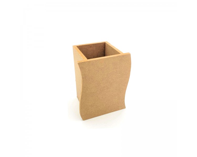 Portapenne Legno Compressato | 9x11x6,5cm Portapenne Legno Compressato | 9x11x6,5cm