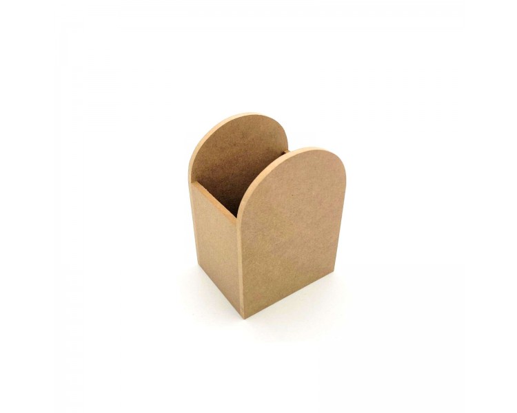 Portapenne Legno Compressato | 8,5x12x7cm Portapenne Legno Compressato | 8,5x12x7cm