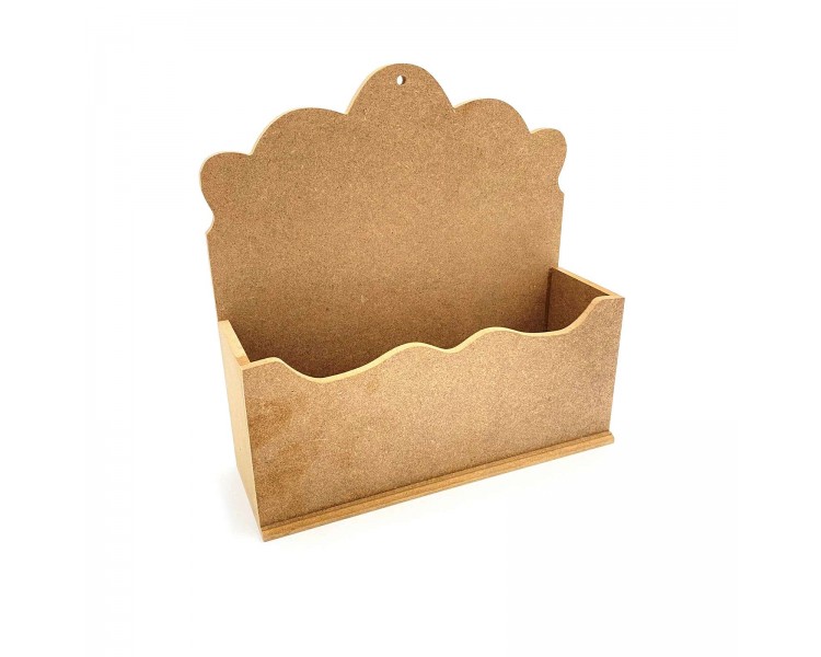 Portaoggetti in Legno Compresso | 23x23x7,5cm Portaoggetti in Legno Compresso | 23x23x7,5cm