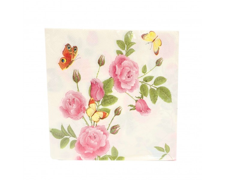 Tovaglioli Fantasia 16,5x16,5cm 20 pezzi Tovaglioli Fantasia 16,5x16,5cm 20 pezzi