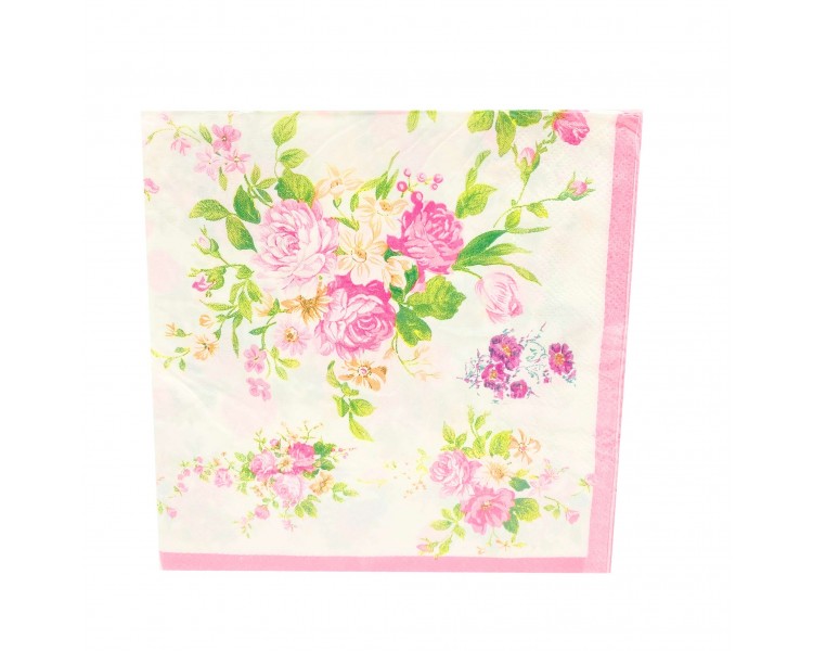 Tovaglioli Fantasia 16,5x16,5cm 20 pezzi Tovaglioli Fantasia 16,5x16,5cm 20 pezzi