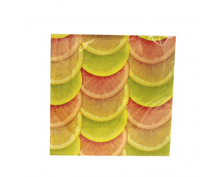 Tovaglioli Fantasia 16,5x16,5cm 20 pezzi Tovaglioli Fantasia 16,5x16,5cm 20 pezzi