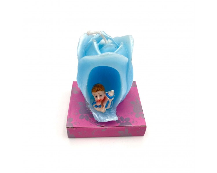 Candela | Celeste - 7x5x5cm Candela | Celeste - 7x5x5cm