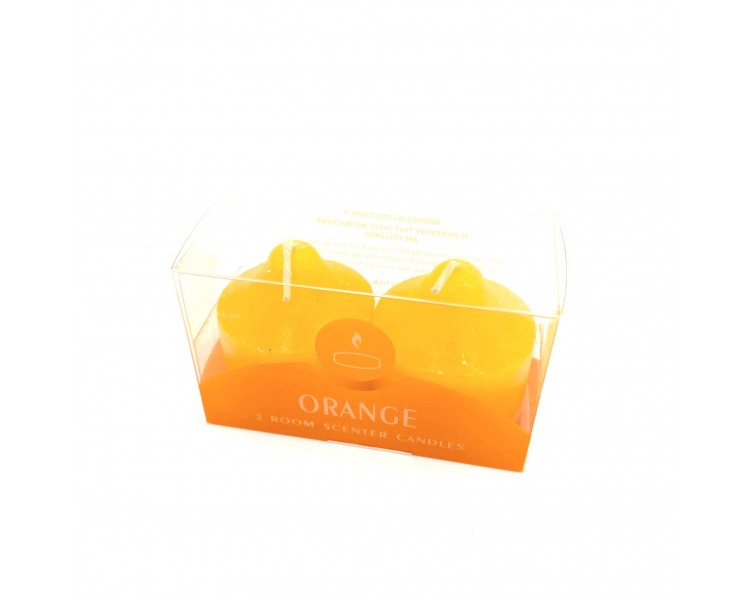 Set 2 Candele Arancio | Arancia - 4x5cm Set 2 Candele Arancio | Arancia - 4x5cm
