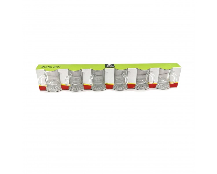Set 6 Bicchierini in Vetro 30ml Set 6 Bicchierini in Vetro 30ml