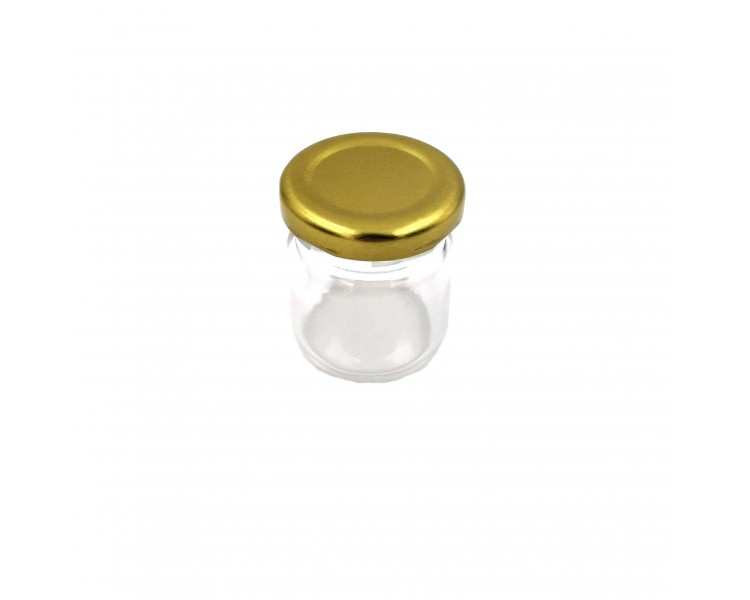 Contenitore in Vetro con Tappo 5x4cm Contenitore in Vetro con Tappo 5x4cm