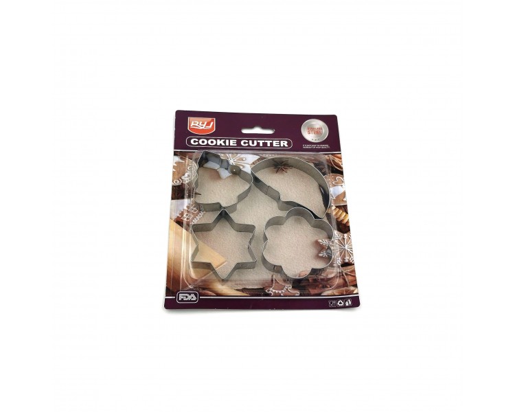Stampi in Acciaio per Dolci | 4 pezzi Stampi in Acciaio per Dolci | 4 pezzi