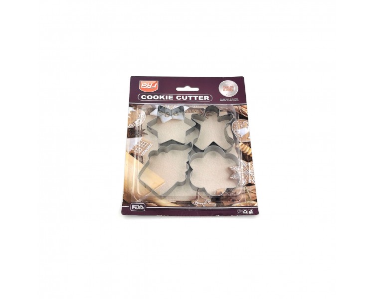 Stampi in Acciaio per Dolci | 4 pezzi Stampi in Acciaio per Dolci | 4 pezzi