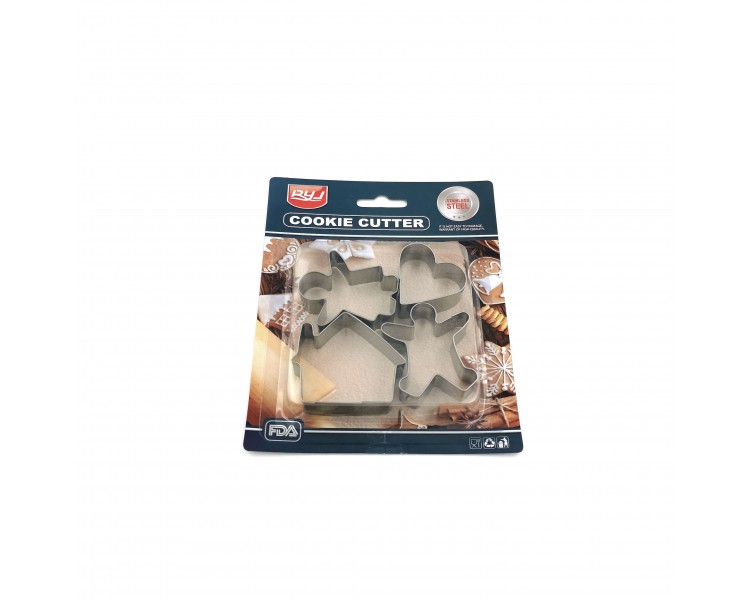 Stampi in Acciaio per Dolci | 4 pezzi Stampi in Acciaio per Dolci | 4 pezzi