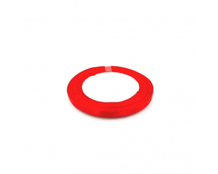 Nastro Satinato | Rosso - 0,5cm x 22m