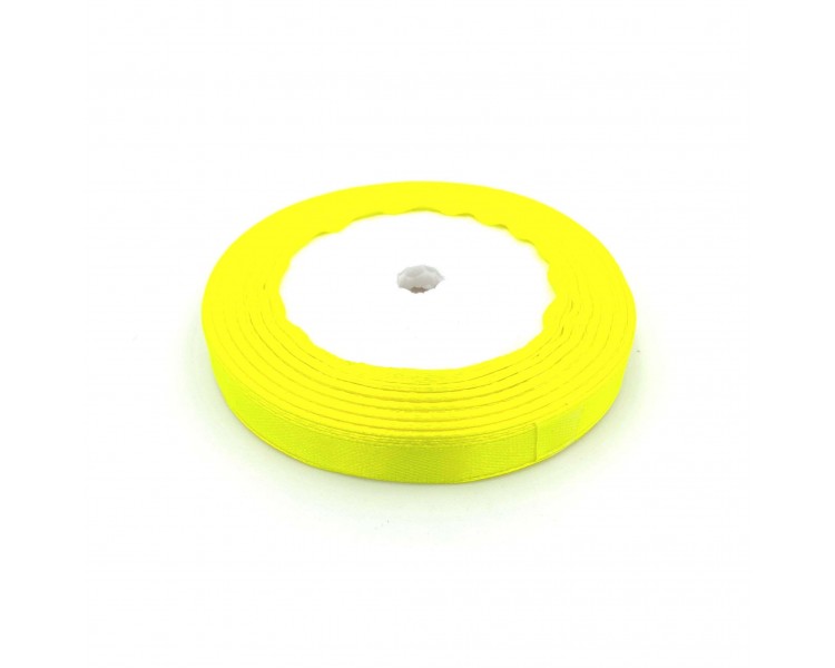 Nastro Satinato | Giallo - 1cm x 22m