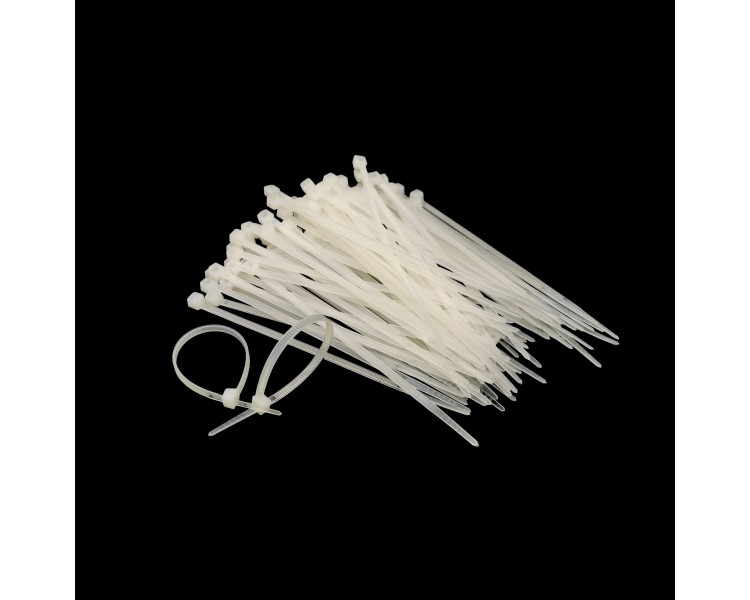 Fascette 100mm x 2,5mm 100 pezzi Fascette 100mm x 2,5mm 100 pezzi