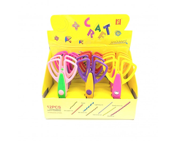 Set 12 Forbici 6 Tagli Set 12 Forbici 6 Tagli
