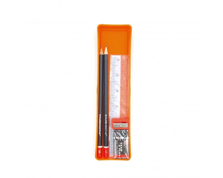 Kit Astuccio Arancione 21x5,5x2cm Kit Astuccio Arancione 21x5,5x2cm