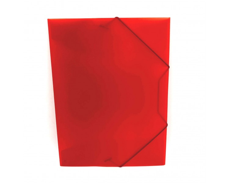 Cartellina Portadocumenti Elastico Rosso 32x24cm Cartellina Portadocumenti Elastico Rosso 32x24cm