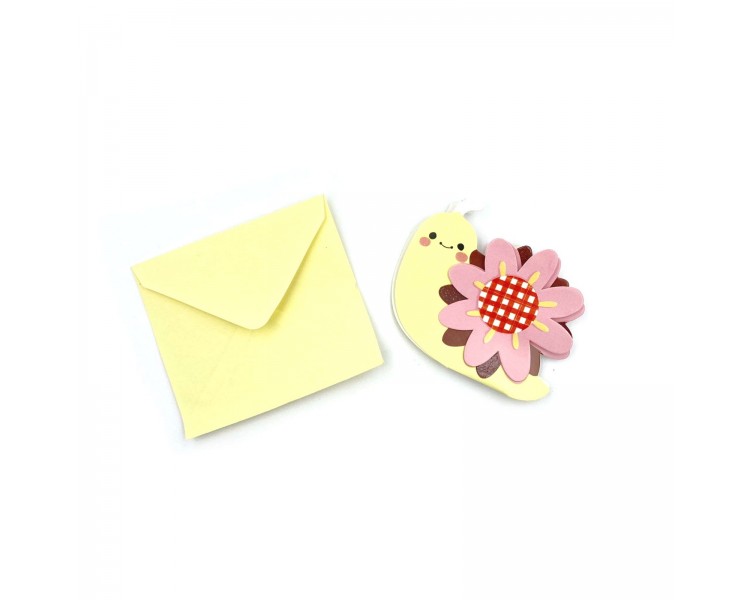 Biglietto Auguri con Busta 10x9cm Biglietto Auguri con Busta 10x9cm