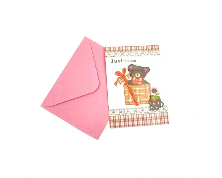 Biglietto Auguri con Busta 9,5x7,5cm Biglietto Auguri con Busta 9,5x7,5cm
