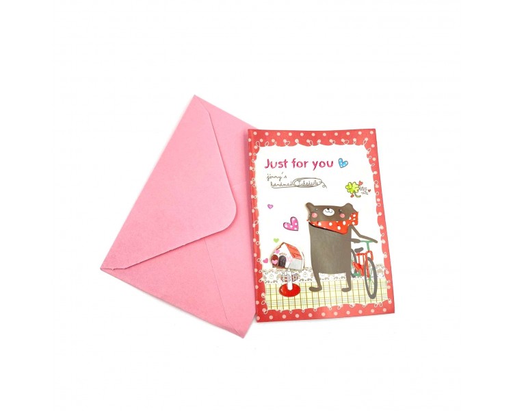 Biglietto Auguri con Busta 9,5x7,5cm Biglietto Auguri con Busta 9,5x7,5cm