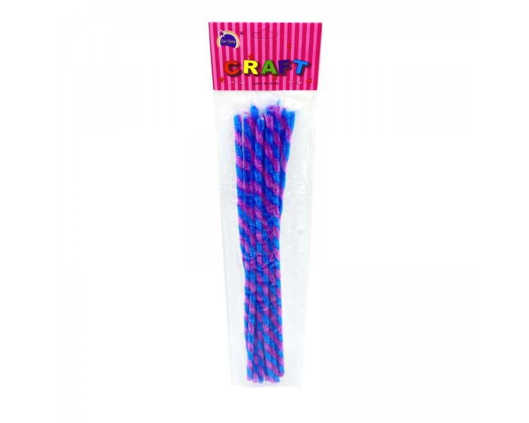Scovolini in Ciniglia 30cm 10 pezzi Viola-Blu Scovolini in Ciniglia 30cm 10 pezzi Viola-Blu