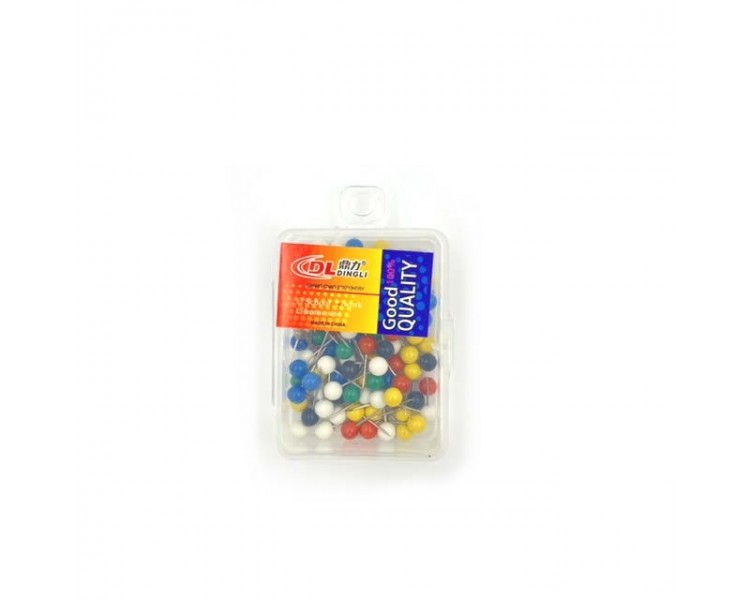 Puntine Colorate 1,5cm circa 100 pezzi Puntine Colorate 1,5cm circa 100 pezzi