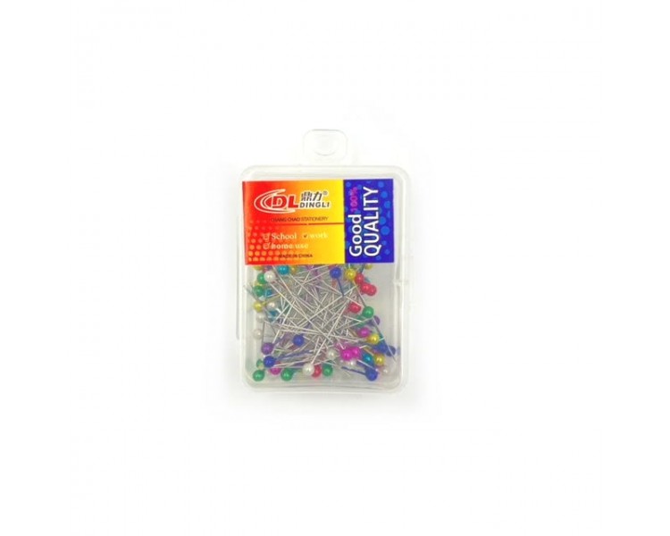 Spille Colorate 3,5cm circa 100 pezzi Spille Colorate 3,5cm circa 100 pezzi