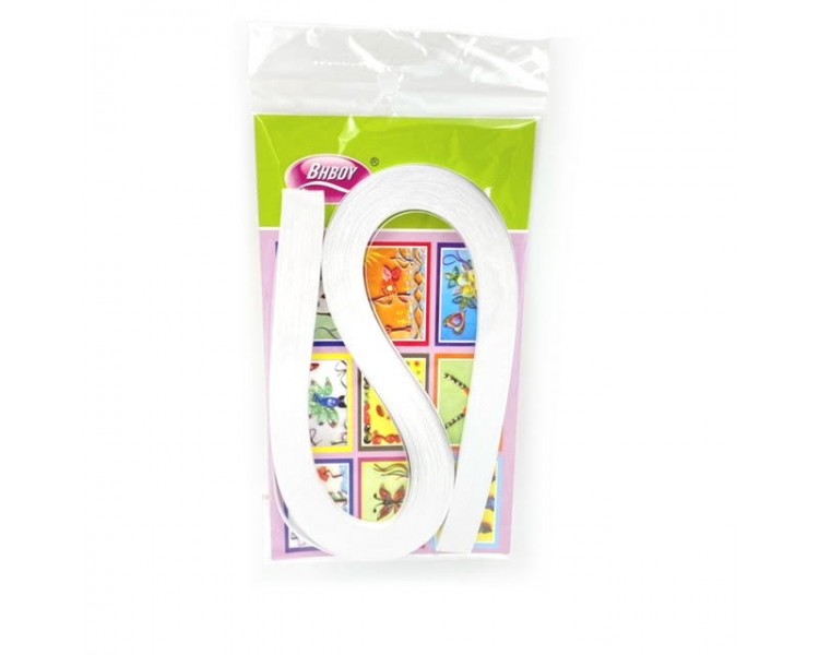 Carta per Quilling 5mm Bianca Carta per Quilling 5mm Bianca