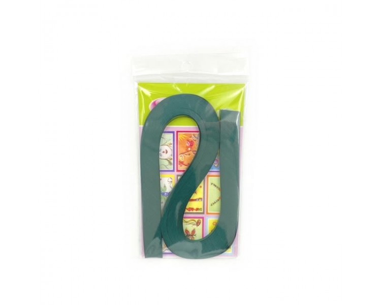 Carta per Quilling 5mm Verde Scuro Carta per Quilling 5mm Verde Scuro