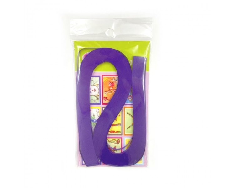 Carta per Quilling 5mm Viola Scuro Carta per Quilling 5mm Viola Scuro