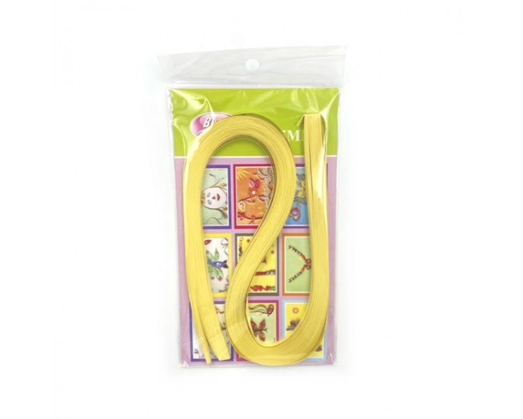 Carta per Quilling 5mm Giallo Carta per Quilling 5mm Giallo