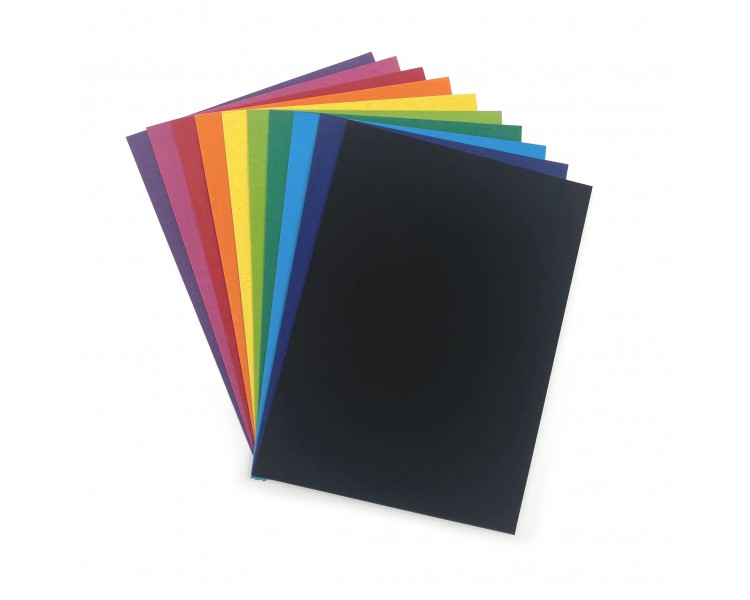 Carta Decorativa A4 Mix Colori 10 pezzi Carta Decorativa A4 Mix Colori 10 pezzi