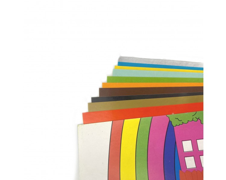 Carta Decorativa Adesiva 21x14cm 10 pezzi Carta Decorativa Adesiva 21x14cm 10 pezzi