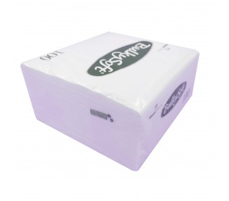 Tovaglioli "BulkySoft" | Bianco / 40x40cm - 100 pezzi