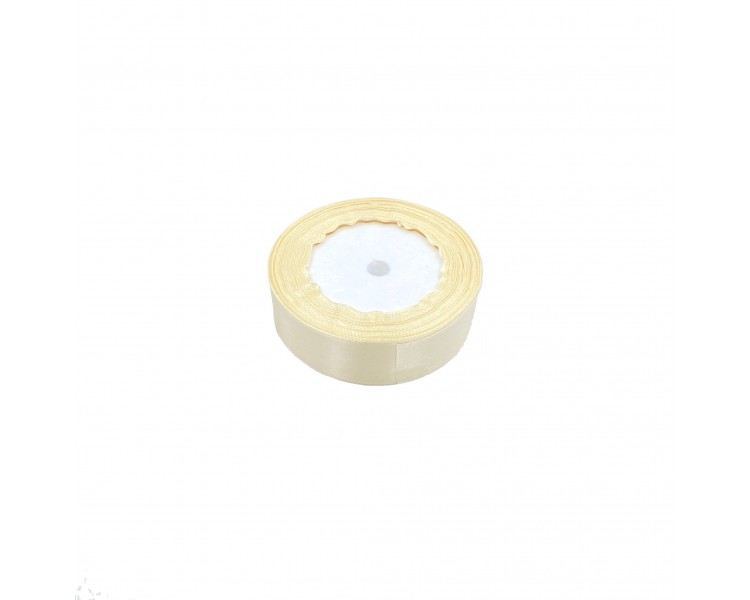 Nastro Satinato | Panna - 2,5cm x 22m