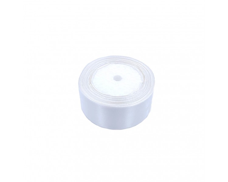 Nastro Satinato | Bianco - 4cm x 22m