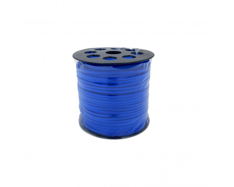 Cordoncino Finto Camoscio | Blu - 3mm x 9,14m Cordoncino Finto Camoscio | Blu - 3mm x 9,14m