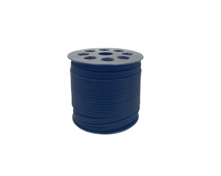 Cordoncino Finto Camoscio | Nero - 3mm x 9,14m