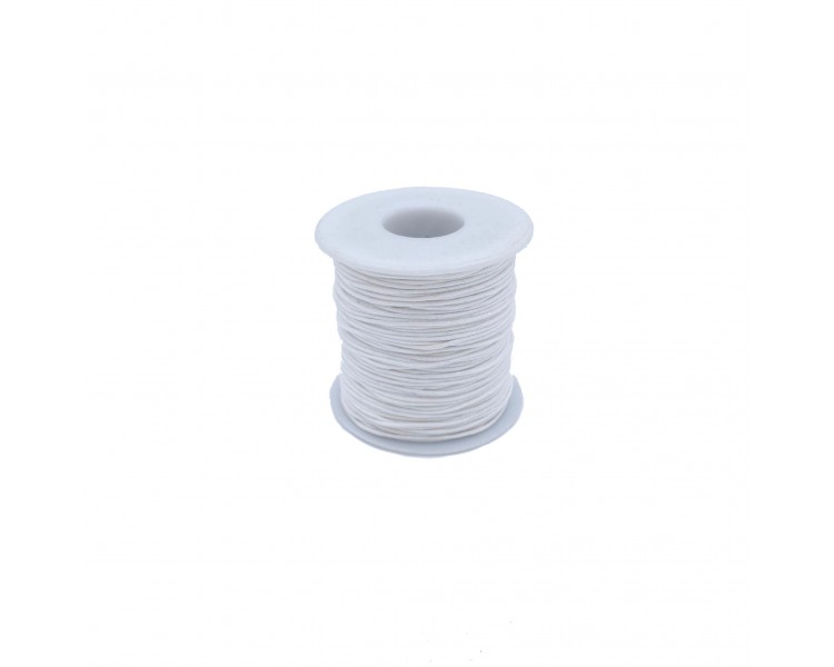 Cordoncino Intrecciato | Bianco - 1mm x 91,4m Cordoncino Intrecciato | Bianco - 1mm x 91,4m