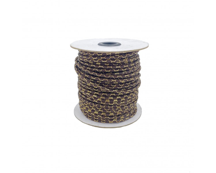 Filo in Ecopelle Cavo | Marrone - 4mm x 1m Filo in Ecopelle Cavo | Marrone - 4mm x 1m