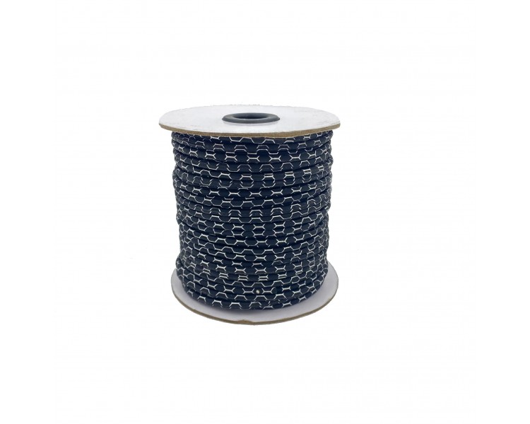 Filo in Ecopelle Cavo | Nero - 4mm x 1m Filo in Ecopelle Cavo | Nero - 4mm x 1m