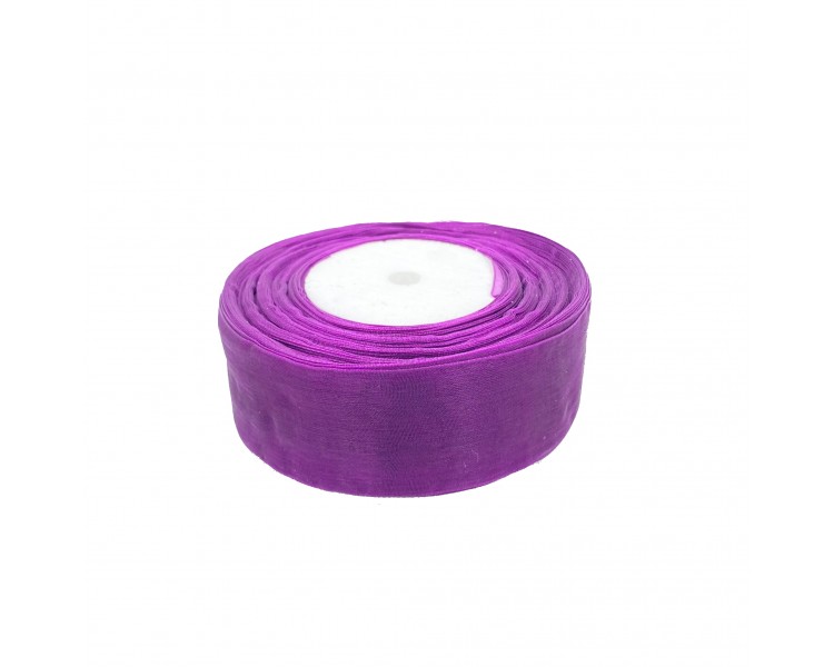 Nastro in Organza | Viola - 4cm x 22m Nastro in Organza | Viola - 4cm x 22m