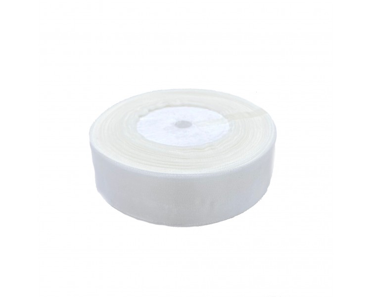 Nastro in Organza | Bianco - 3cm x 22m Nastro in Organza | Bianco - 3cm x 22m