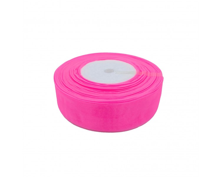 Nastro in Organza | Fucsia - 3cm x 22m Nastro in Organza | Fucsia - 3cm x 22m