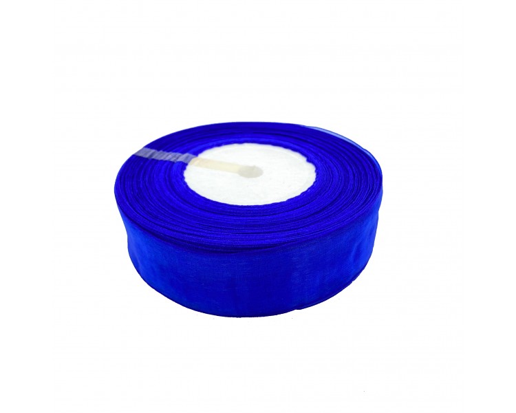 Nastro in Organza | Blu - 3cm x 22m Nastro in Organza | Blu - 3cm x 22m