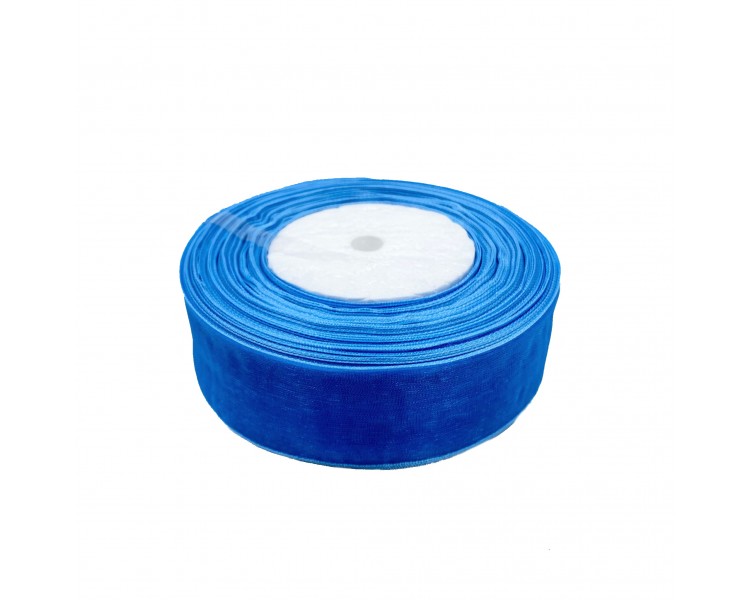 Nastro in Organza | Ceruleo - 3cm x 22m Nastro in Organza | Ceruleo - 3cm x 22m