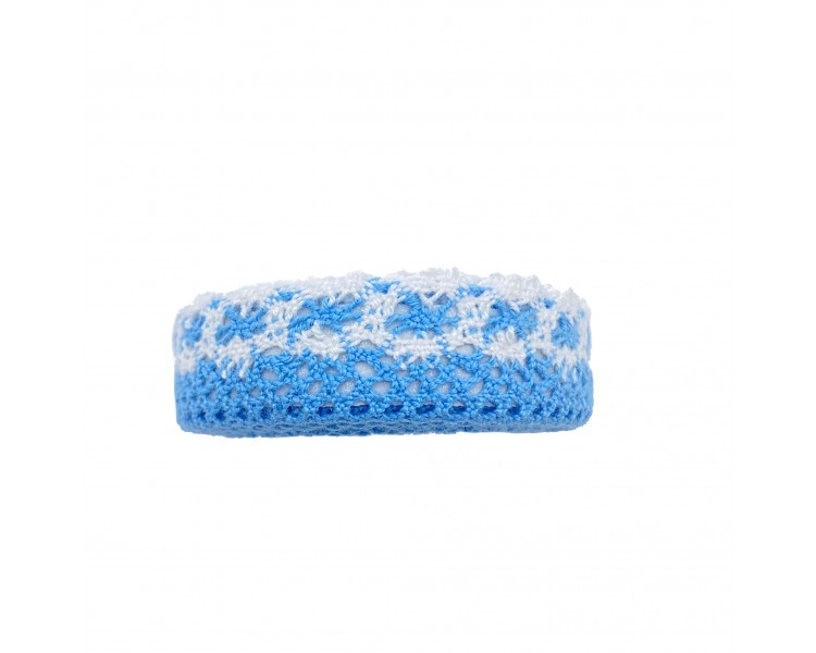 Nastro Adesivo in Pizzo | Celeste - 1,5cm x 1,5m Nastro Adesivo in Pizzo | Celeste - 1,5cm x 1,5m