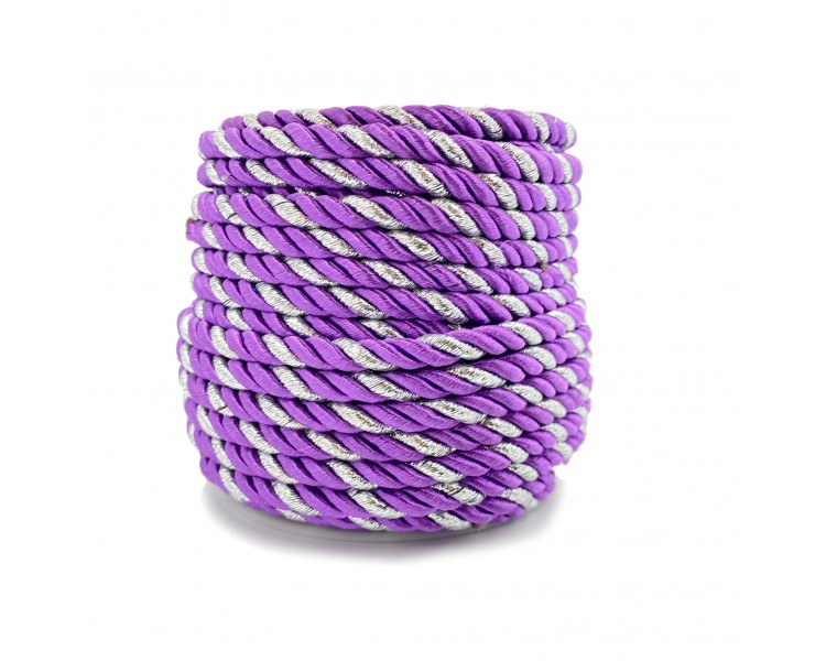 Cordoncino Tessuto Intrecciato | 5mm x 20m Cordoncino Tessuto Intrecciato | 5mm x 20m