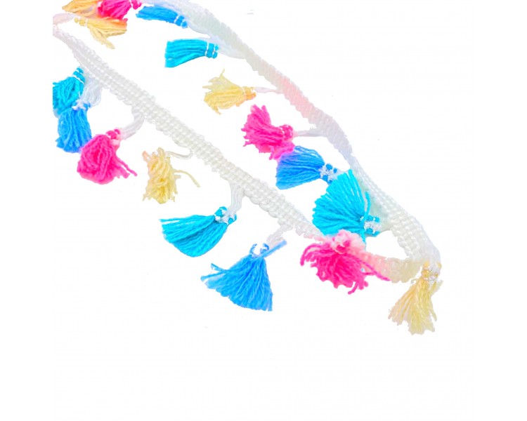 Filo Decorativo con Nappe Colorate | 4,5cm x 1m Filo Decorativo con Nappe Colorate | 4,5cm x 1m